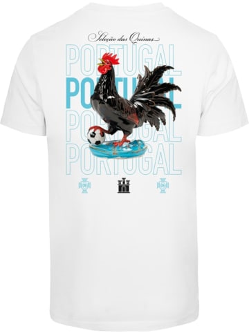Mister Tee T-Shirt "Galo Porcelana Tee" in Weiß