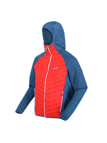 Regatta Softshelljacke Hybrid Andreson VI in blau-rot