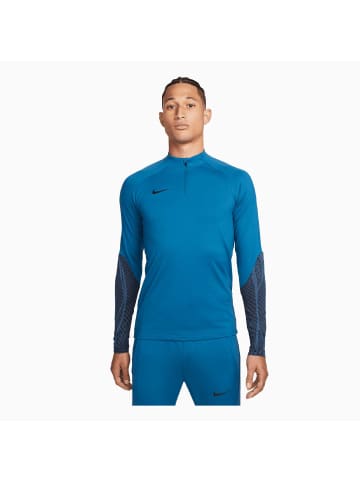 Nike Performance Trainingstop Dri-FIT Strike Drill in blau / schwarz