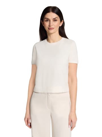 Vera Mont Feinstrickpullover mit Rundhalsausschnitt in Bright Gardenia