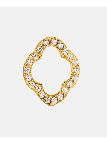 Diamant L'éternel Ohrringe aus 585 Gelbgold