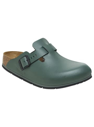 Birkenstock Berufsschuhe Boston Pro in dunkelgrün