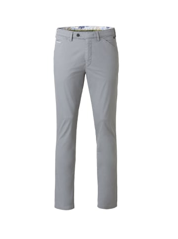 Meyer Hose FANTASY STRUCTURE BAUMWOLL CHINO in grau