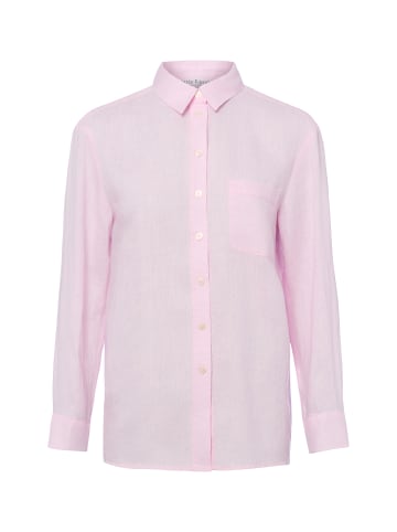 Marie Lund Leinenbluse in rosa - 0027