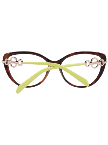 Pucci Frauen Optische Fassungen Katzenauge Braun