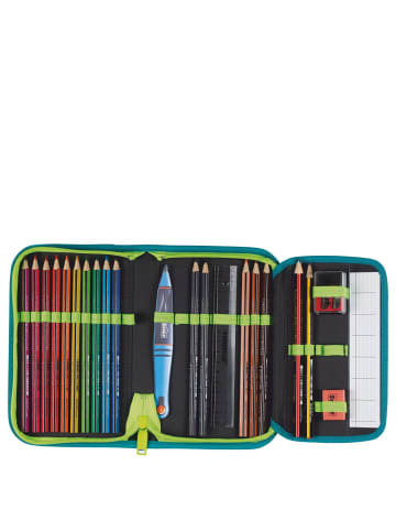 Scout Neo DIN Exklusiv Superflash Extreme - Schulranzen Set 4tlg. (Lizard) in Lizard