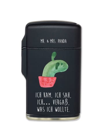 Mr. & Mrs. Panda sturmfeuerzeug Kaktus Mama mit Spruch in Schwarz