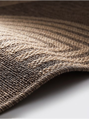 KADIMA DESIGN Flachwebteppich Geometrisch flachgewebt pflegeleicht Wohnzimmer Flur in Natur