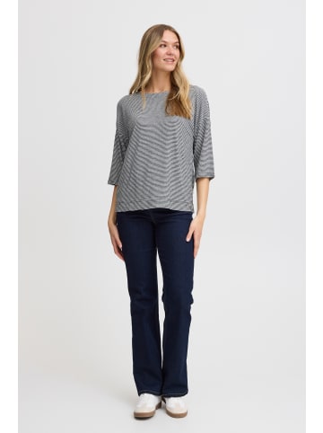 Fransa Langarm-Bluse FRCISCO Box fit in Phantom mix