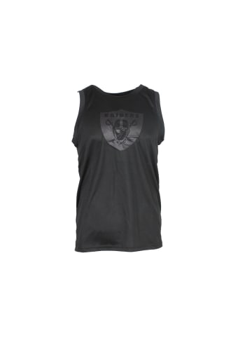 NEW ERA Shirt Tonal Logo Oakland Raiders Tank in Schwarz