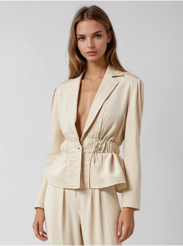 Noa Noa Blazer Avelin in Light Ecru Melange