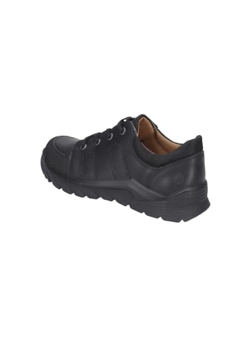 Ricosta Kindergarten Schnürhalbschuh/Sneaker in schwarz