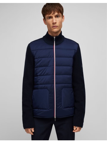 HECHTER PARIS Rippstrick-Jacke in midnight blue