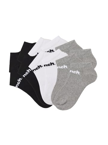 Bench Sportsocken in 4x schwarz, 4x weiß, 4x grau-meliert