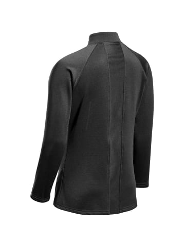 Jack Wolfskin W ZIP SHIRT in Schwarz