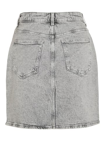 Vila Jeansrock in Light Grey Denim