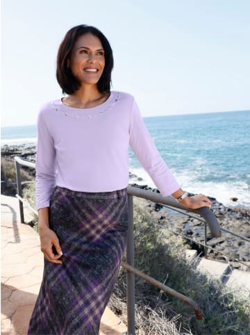 WITT WEIDEN Rundhals-Shirt in flieder