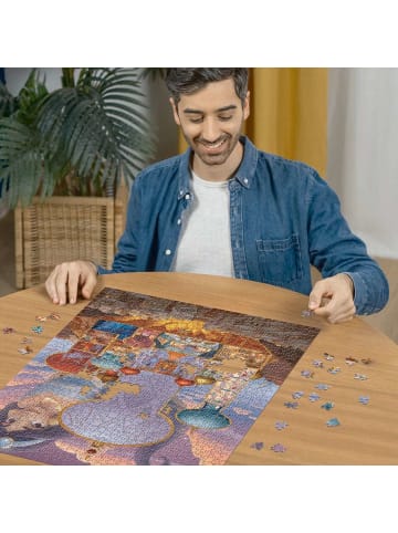 Ravensburger Ravensburger Puzzle 1.000 Teile Disney Castles: Jasmin in bunt