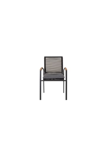 ebuy24 Gartenstuhl Dallas Schwarz 2er Set