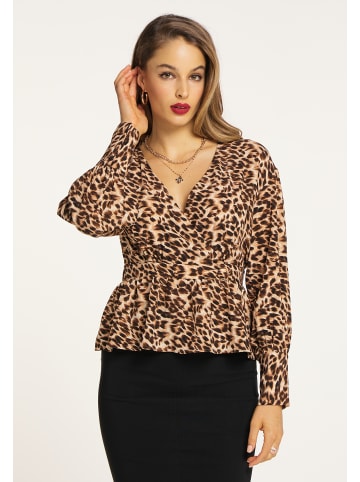 faina Damen Bluse in Braun