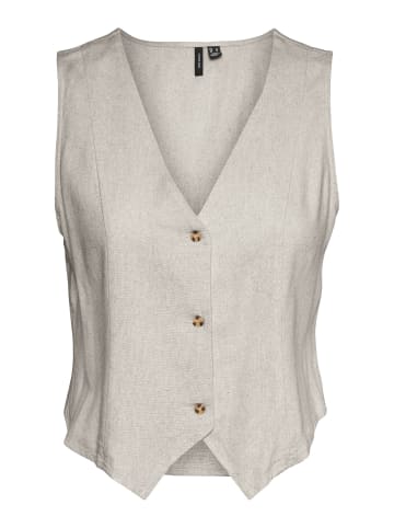 Vero Moda Weste in Silver Lining