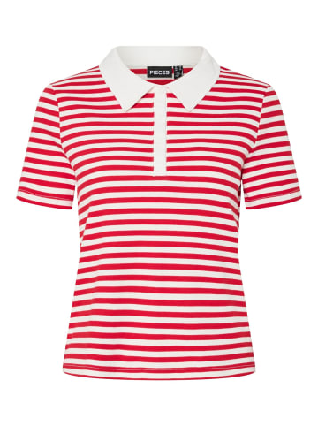 Pieces T-Shirt in Goji Berry