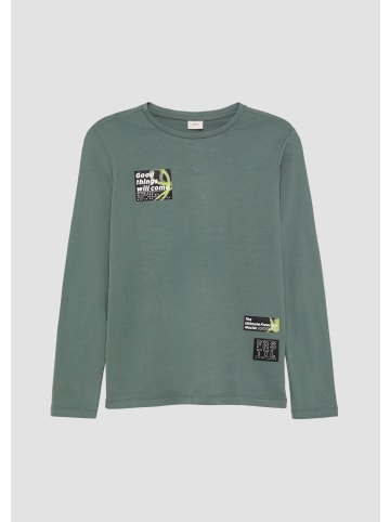 s.Oliver T-Shirt in 9515_schiefergrau