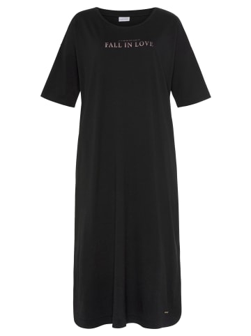 Vivance Active Nachthemd in schwarz