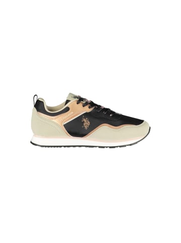 U.S. Polo Assn. Schwarze Polyurethan-Sneaker