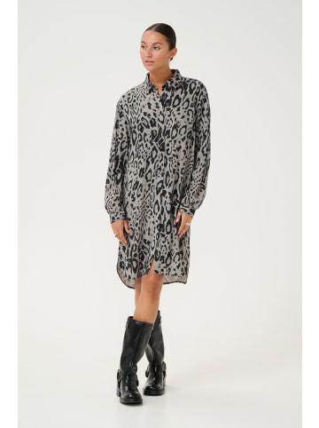 Kaffe Langarm - Hemd KAmilia Loose fit in Moonstruck / Black Animal