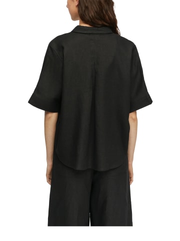 comma Bluse in schwarz