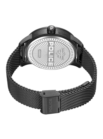 Police Analog-Armbanduhr RAHO in schwarz