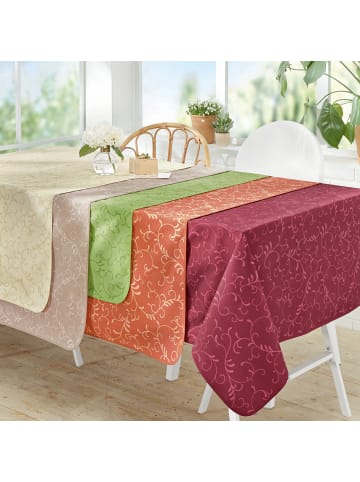 Erwin Müller Baumwollmischung Tischdecke Essen in taupe