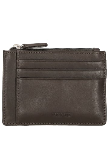 PICARD Brooklyn - Kreditkartenetui 6cc 11 cm Rindsleder (cafe) in cafe