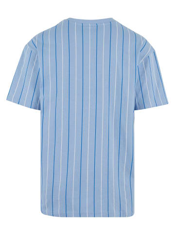 Urban Classics Urban Classics T-Shirts in powderblue/white/royal