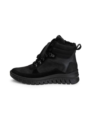 VITAFORM Nubukleder Stiefeletten in schwarz