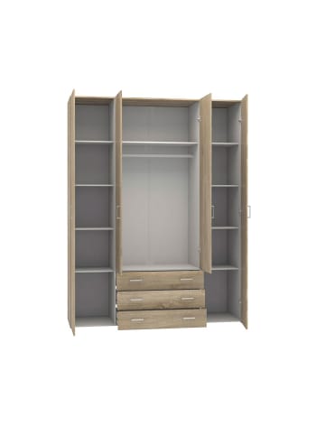 ebuy24 Kleiderschrank Spell Eiche Dekor 154 x 50 cm
