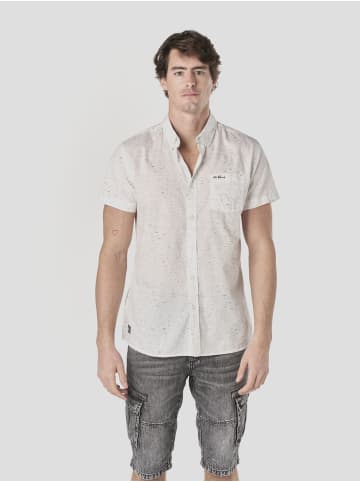 KOROSHI LÃ¤ssige popelin-hemd Ã¼berall sommer in weiß