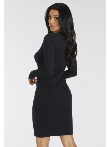Bruno Banani Strickkleid in schwarz