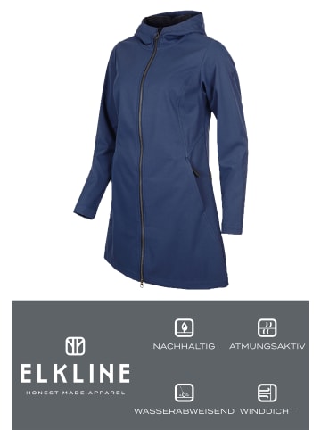 elkline Softshelljacke Soft Skills in darkblue