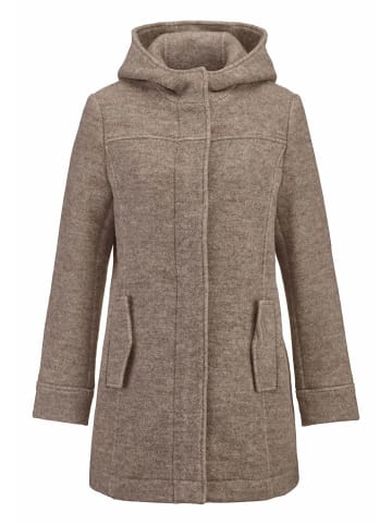 Hessnatur Rhön Mantel Regular in naturbeige