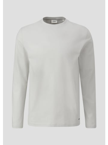 s.Oliver T-Shirt in 9016_hellgrau