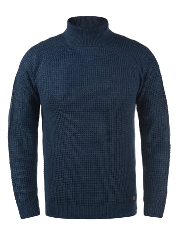 BLEND Rollkragenpullover in blau