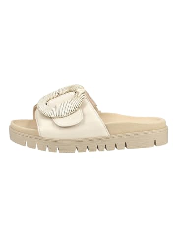 Pantoletten Beige