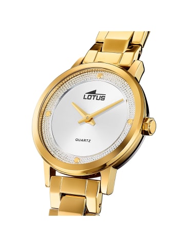Lotus Chronograph-Armbanduhr Lotus Classic gold mittel (ca. 32,5mm)
