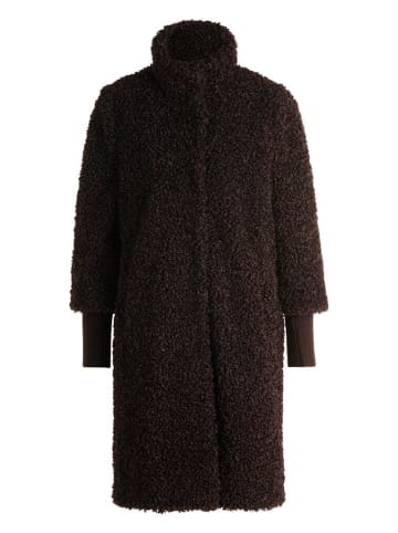 Zero  Mantel in chocolate plum