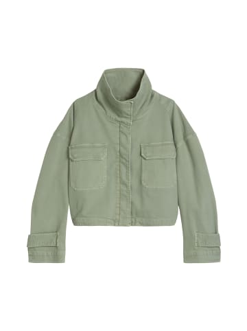 Marc O'Polo Funnel-Neck-Jacke loose in Fresh Sage