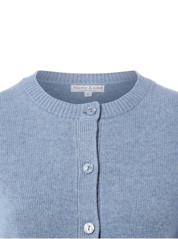 Marie Lund Strickjacke in blau - 0008