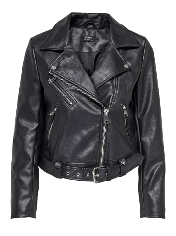 ONLY Kunstlederjacke in Black 1