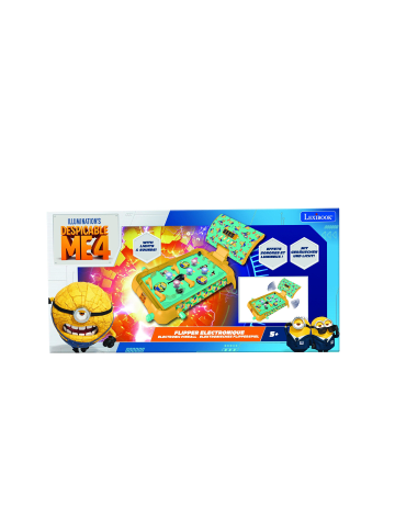 LEXIBOOK® Minions Elektronischer Tischflipper mit Sound & Licht